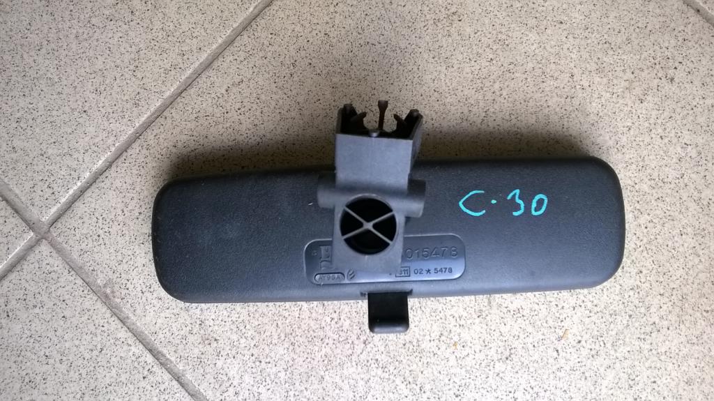 mirror inner VOLVO C 30 C30 black, OE EU