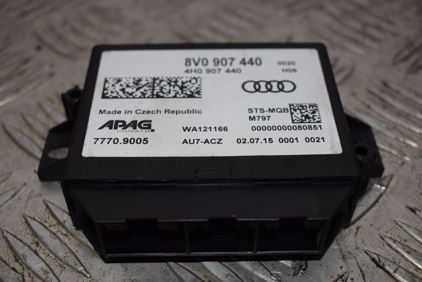 control unit MODULU GPS AUDI A3 8V7 LIFT 8V0907440