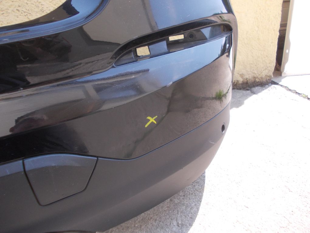 BMW X4 F26 bumper rear rear part