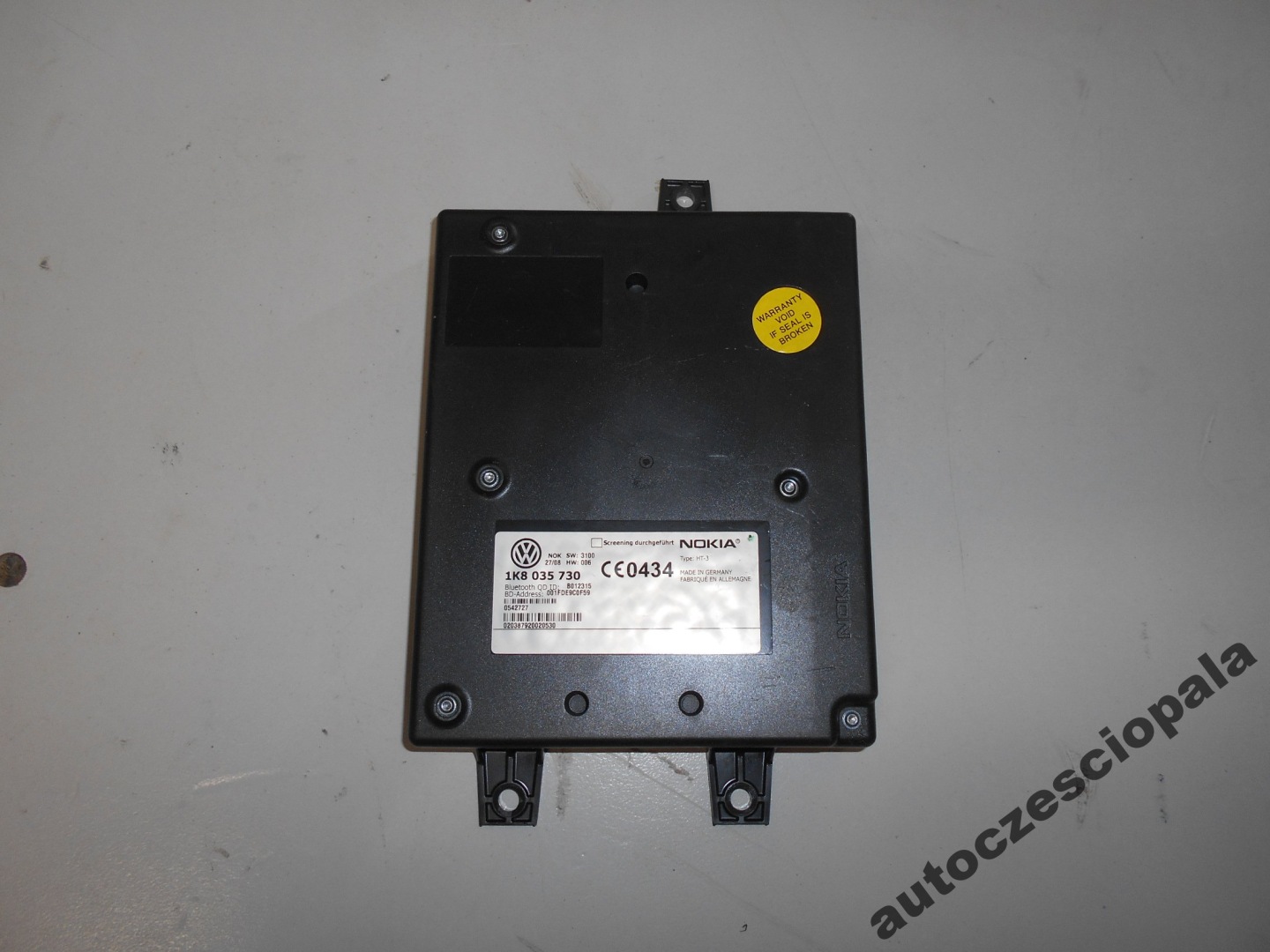 module control unit BLUETOOTH VW AUDI SKODA 1K8035730
