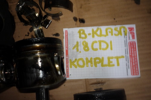 piston pistons crank Mercedes Bklasa B-klasa W169 1.8CDI