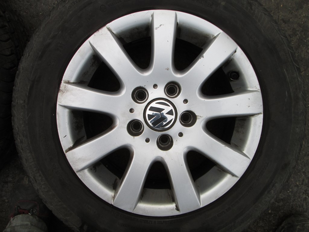 wheels discs tyres VW Golf 5 V 1K0 R15\