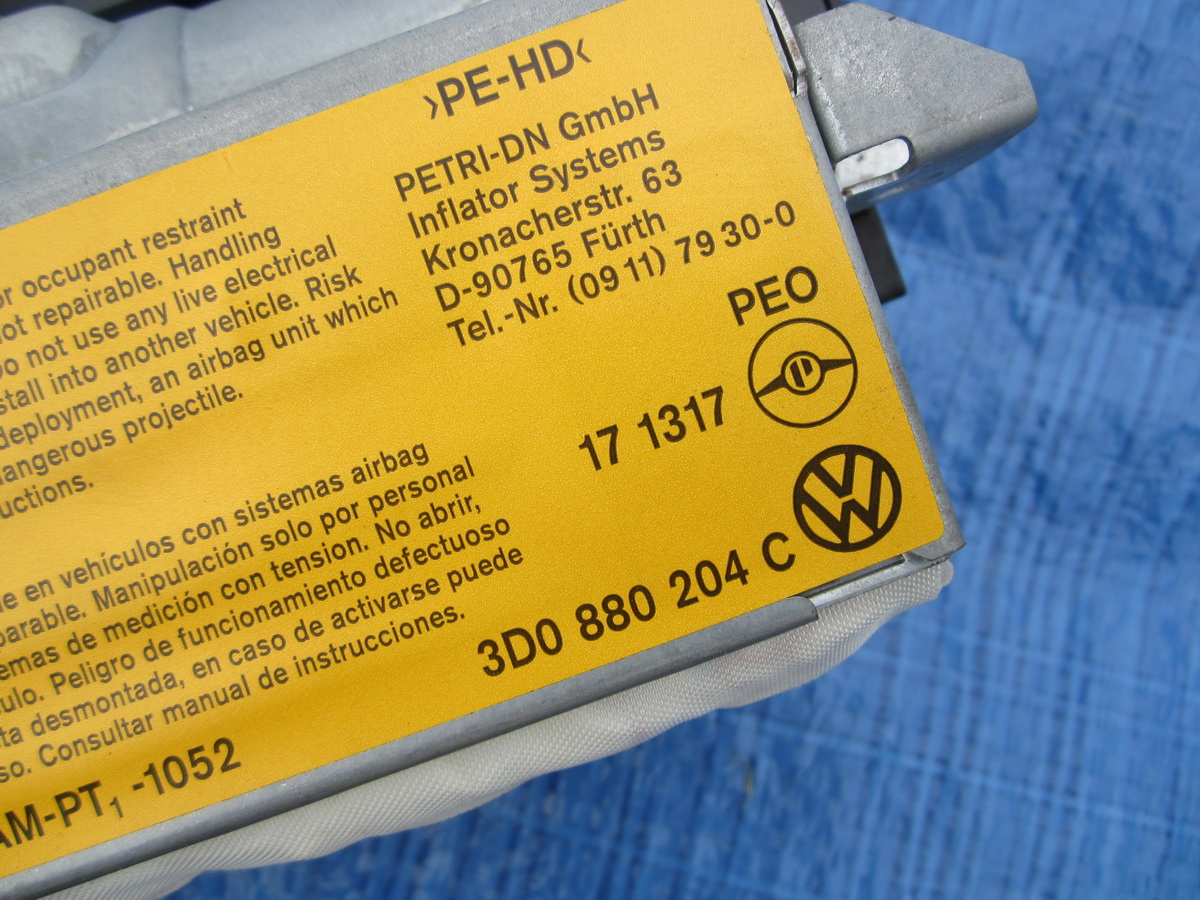 airbag airbag side VW Phaeton 2004 3D0880204C