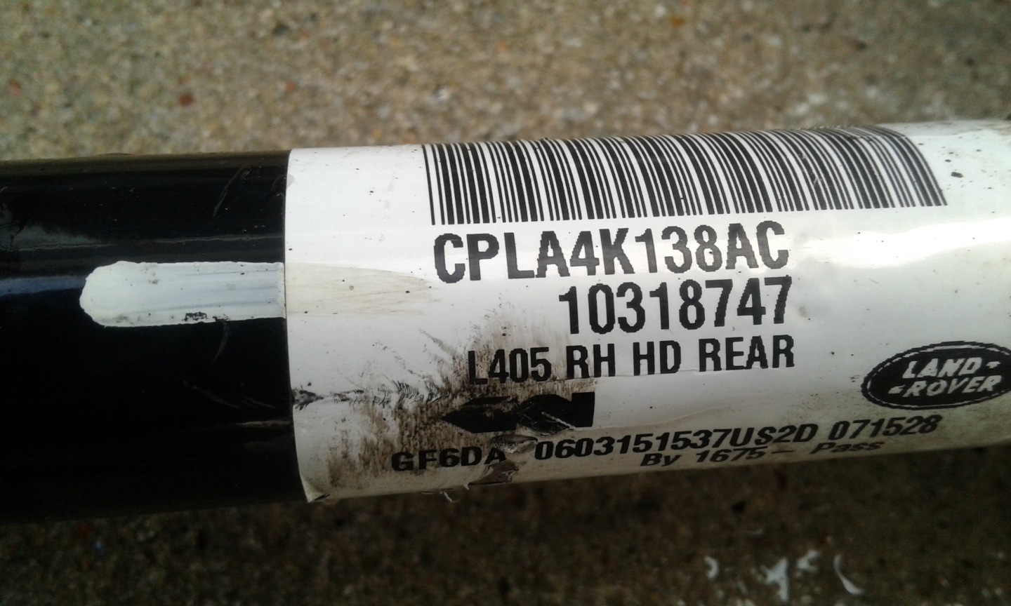 semi-axis PRAW rear part RANGE ROVER SPORT 13-18 CPLA4K138AC