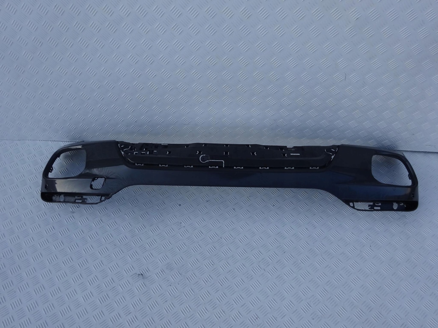 BMW X6 F16 M PAKIET spoiler diffusore posteriore