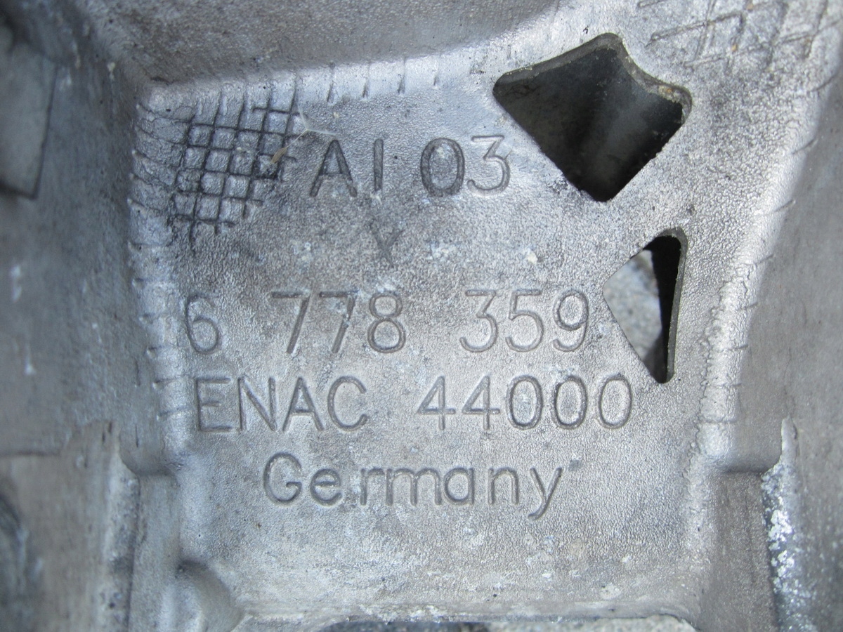 axle beam subframe of the engine BMW F01 F02 6778359