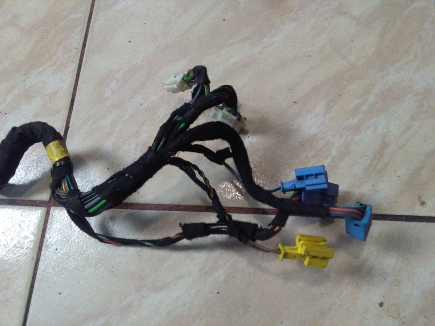 bundle wiring Z door left front driver´s MERCEDES S W221 2214403913 OE