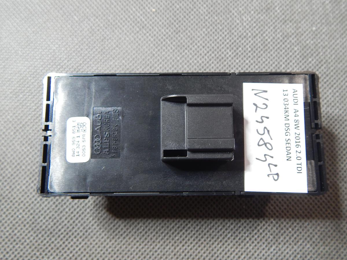 AUDI A4 B9 control panel of the window 8W0959851E