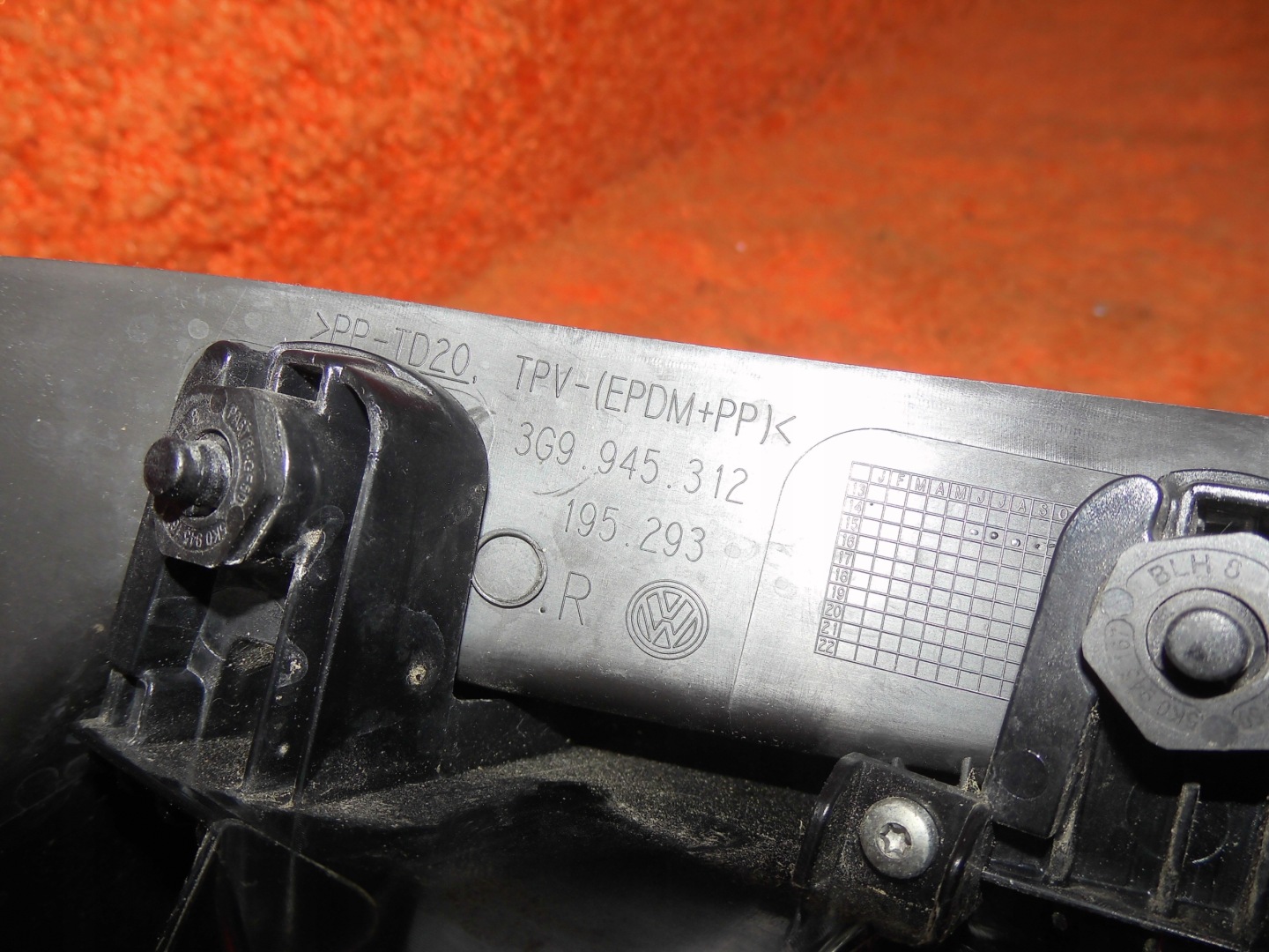 2014- Vw Passat B8 kombi light rear part right FULL LED OM 3G9945096D 3g