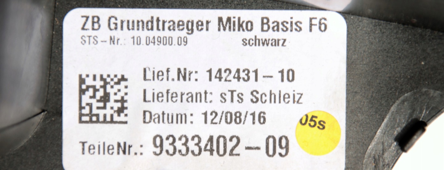 MINI F60 COUNTRYMAN - TUNEL mitte 9333402