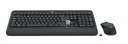 Logitech MK540 ADVANCED Wireless Keyboard and Mouse Combo klawiatura USB QW Kolor wielokolorowy