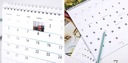 Вертикальный настенный календарь А4 с вашей фотографией.