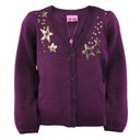ME TOO SWETER SWETEREK ZŁOTO CEKINY GWIAZDY R 98