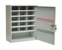 Металлический шкаф для ключей, документов и отделений