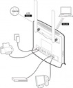 ORIGINÁLNA ANTÉNA pre LTE ROUTER HUAWEI B593 ČIERNA Kód výrobcu Antena do routera Huawei DT-R23