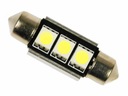 Трубка 3 светодиода C5W C10W CAN BUS canbus SMD 36 мм FV