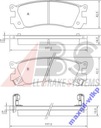 SABOTS DE FREIN DE FREIN MAZDA MPV 95-99 ARRIÈRE photo 8 - milautoparts-fr.ukrlive.com