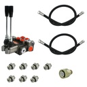 ГИДРАВЛИЧЕСКИЙ РАСПРЕДЕЛИТЕЛЬ 2 СЕК C-360 + ПОДКЛЮЧЕНИЕ