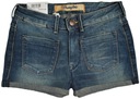 WRANGLER detské teplákové kraťasy JEANS blue high JONI SHORT W24