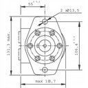 MOTEUR HYDRAULIQUE ORBITALNY BMP400 SMP400 FI-25M photo 8 - milautoparts-fr.ukrlive.com