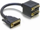 Разветвитель DVI на DVI и DVI Разветвитель DVI-2x DVI-D