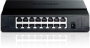 TP-LINK TL-SF1016D SWITCH 16-PORT 10/100Mbps LAN Počet portov 16