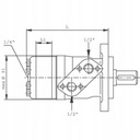 MOTEUR HYDRAULIQUE ORBITALNY BMP400 SMP400 FI-25M photo 6 - milautoparts-fr.ukrlive.com