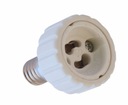 PRZEJŚCIÓWKA ADAPTER DO ŻARÓWKA LED E14 > GU10