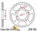 КОМПЛЕКТ NAPED-OWY APRILIA RS 125 06-12R ЗІРОЧКИ + ЛАНЦЮГ X-RING GOLD  (7569644546) фото min 4