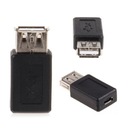 Адаптер USB «мама» — Micro USB «мама»