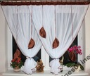 Готовая штора IGA Leaves Brown 300 Curtains