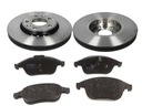 DISCS + PADS TRW FRONT RENAULT SCENIC III 296MM photo 2 - milautoparts-fr.ukrlive.com