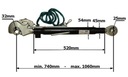 Центральный верхний соединитель 740-1060мм М36х3 кат.