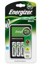 ЗАРЯДНОЕ УСТРОЙСТВО ENERGIZER MAXI + 4 АККУМУЛЯТОРА 2000 мАч