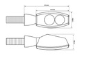 BLINKERS FAZER HORNET BANDIT Z750 Z800 Z1000 photo 5 - milautoparts-fr.ukrlive.com