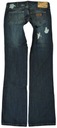 WRANGLER nohavice BOOTCUT low waist MEGAN W28 L34 Dĺžka vonkajšej strany nohavice 104 cm