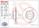 DISCS I PADS BREMBO FRONT CITROEN JUMPER III photo 2 - milautoparts-fr.ukrlive.com