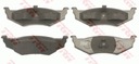 PADS TRW REAR - CHRYSLER PT CRUISER photo 2 - milautoparts-fr.ukrlive.com