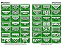Prelamované panely AŽÚR ozdobné obrazovky LASER č. 15 Kód výrobcu 00038
