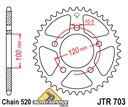 SET \/ SATZ NAPĘD-OWY APRILIA RS 125 06-09R GOLD DID ! Bild 3