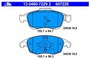 DISQUE DE FREIN CITROEN P. C5/XSAR + ATE 13.0460-7229.2 COMPLET DE SABOTS DE FREIN HAMULCOWYCH, FREINS TARCZOWE photo 2 - milautoparts-fr.ukrlive.com