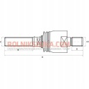 JOINT AXIAL JOHN DEERE RENAULT AL80542 AL168711photo 4