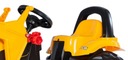 Rolly Toys rollyKid Traktor na pedały JCB z łyżką i przyczepą 2-5 Lat Waga produktu z opakowaniem jednostkowym 10.8 kg