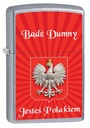 Зажигалка ZIPPO Z207012 BE PROUD STREET CHROME