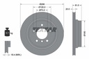 2× TEXTAR 92075103 DISQUE DE FREIN + SABOTS DE FREIN DE FREIN TEXTAR 2169103 photo 2 - milautoparts-fr.ukrlive.com