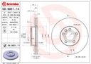 DISCS PADS BREMBO FRONT VW TRANSPORTER IV 300MM photo 2 - milautoparts-fr.ukrlive.com