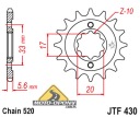 ЛАНЦЮГ + ЗІРОЧКИ KAWASAKI KX-F 250 04-05R X-RING  (7569657405) фото min 4