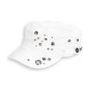 КЕПКА ПАТРУЛЬНАЯ С КОЗЫРЬКОМ K47A, БЕЛАЯ