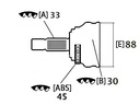 COUDE EXTERIEUR ROUES POUR AUDI A4 B5 A6 C5 PASSAT B5 1.6 1.8 PETIT photo 2 - milautoparts-fr.ukrlive.com