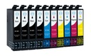 10x XL JATOČNÉ TELÁ PRE EPSON STYLUS T1281 SX125 SX425W BX305 SX235W SX230 SX130 Stav balenia originálne